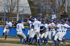 Baseball vs MIT  Wheaton College Baseball vs MIT in the  NEWMAC Championship game. - (Photo by Keith Nordstrom) : Wheaton, baseball, NEWMAC